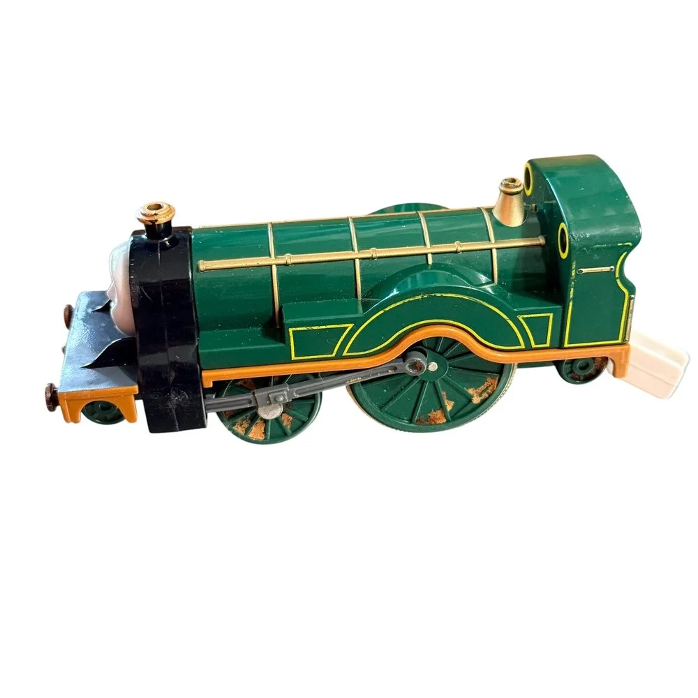 Thomas & Friends TrackMaster Emily Motorized Train Engine Tomy 2004 Green Toy